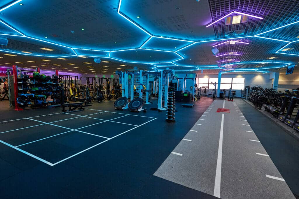 The gym at Huddersfield Leisure Centre