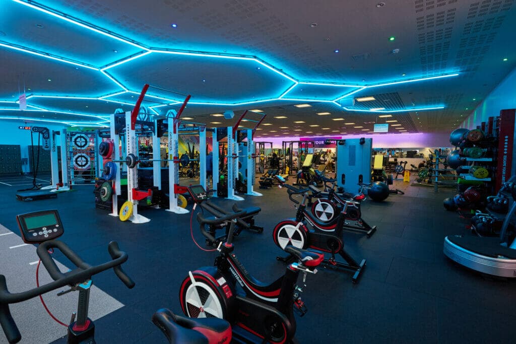 The gym at Huddersfield Leisure Centre